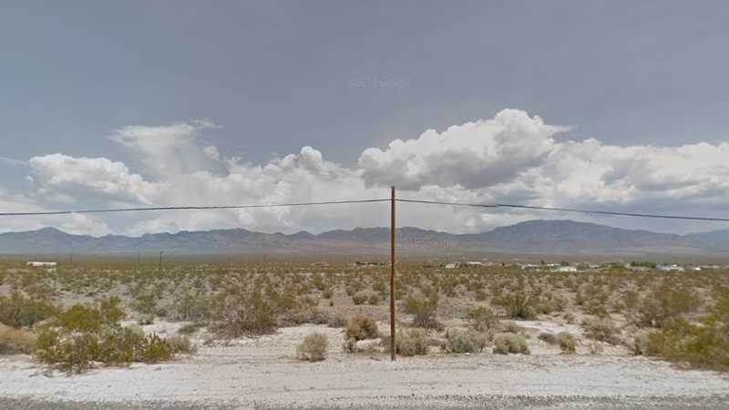 0.12 Acres Lot in Pahrump, NV. APN#030-332-15 Street view of the property