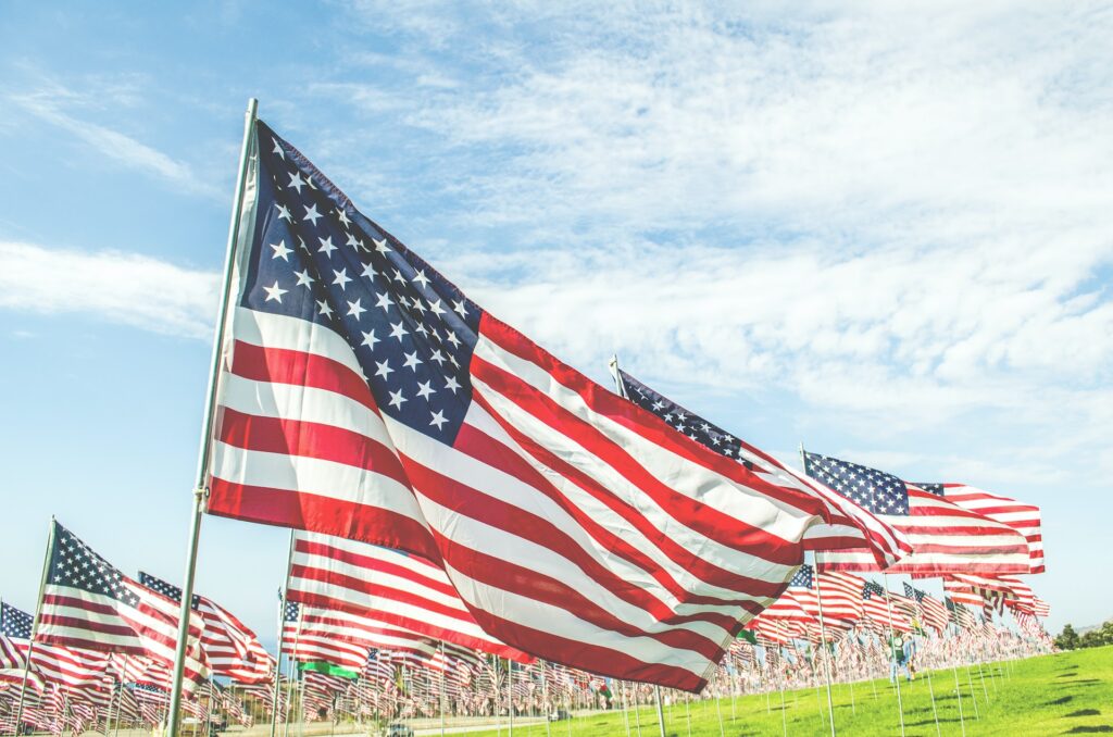 American Flags on Field Honoring Fallen Heroes: The Significance of Land Ownership on Memorial Day